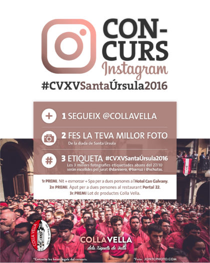 Fotoconcurs Instagram #CVXVSantaÚrsula2016