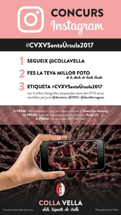 Fotoconcurs Instagram #CVXVSantaÚrsula2017