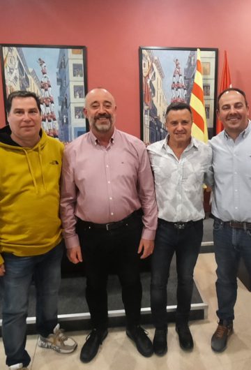 Manel Urbano i Xavier Pons, escollits nous cap de colla i president de la Colla Vella dels Xiquets de Valls