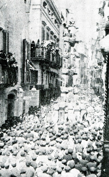 Vincles més que centenaris entre la Colla Vella i Vilafranca del Penedès