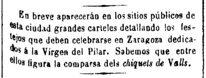 Saragossa (Aragó), 1875