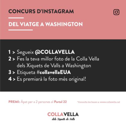 Concurs Instagram #CollaVellaEUA